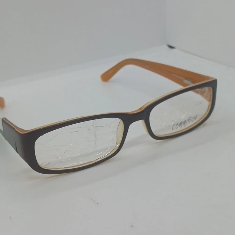 Rx-Able Commotiom Eyeglass Frames Brazen Brown Or… - image 3